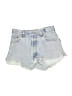 Levi's Blue Denim Shorts Size 26 waist (estimated) - photo 1