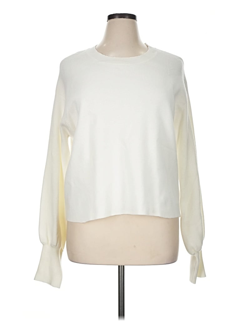 Pre-owned Oat Pullover Sweater In Ivory