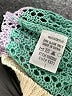 La Miel 100% Acrylic Color Block Green Silver Pullover Sweater Size L - photo 8