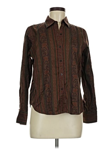 Lauren by Ralph Lauren Long Sleeve Button-Down Shirt (view 1)