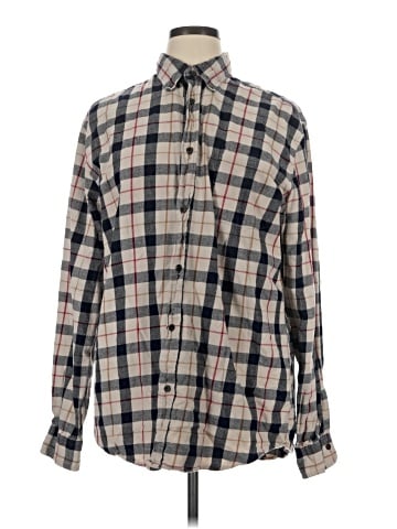 St. John's Bay Long Sleeve Button-Down Shirt (view 1)