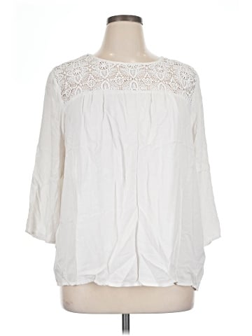 Old Navy 3/4 Sleeve Blouse (view 1)