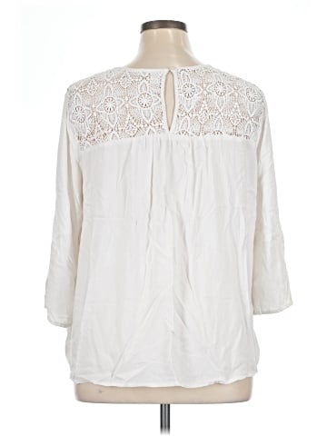 Old Navy 3/4 Sleeve Blouse (view 2)