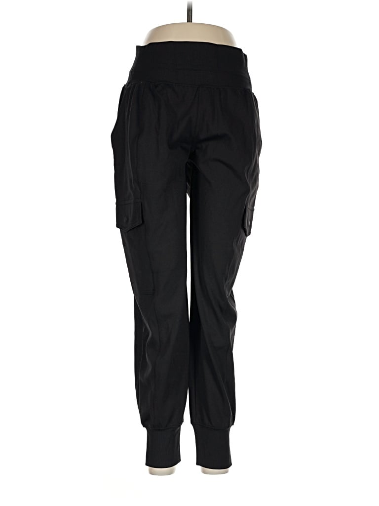 Pre-owned Athleta Cargo Pants In Black