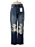 Cello Jeans Graphic Blue Jeans Size 9 - photo 1