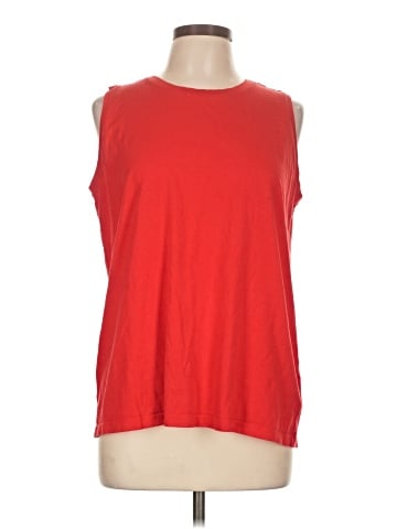 Lands' End Sleeveless T-Shirt (view 1)