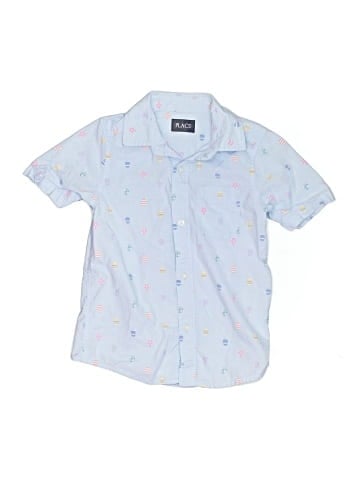 The Children's Place Short Sleeve Button-Down Shirt (view 1)