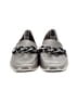 Donald J Pliner Silver Flats Size 7 - photo 2