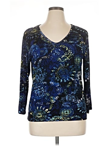 Travelers by Chico's 3/4 Sleeve Top (view 1)