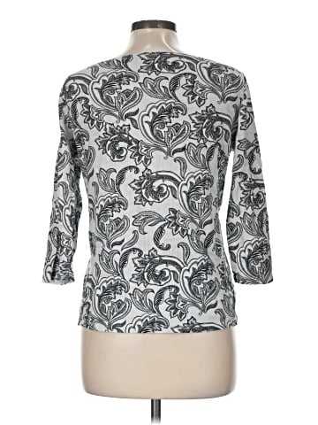Ann Taylor 3/4 Sleeve T-Shirt (view 2)