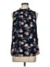 Daniel Rainn 100% Polyester Blue Sleeveless Blouse Size M - photo 1