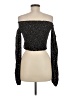 Reformation Black Long Sleeve Blouse Size 8 - photo 2