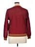 Zara Color Block Burgundy Pullover Sweater Size XL - photo 2