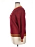 Zara Color Block Burgundy Pullover Sweater Size XL - photo 5