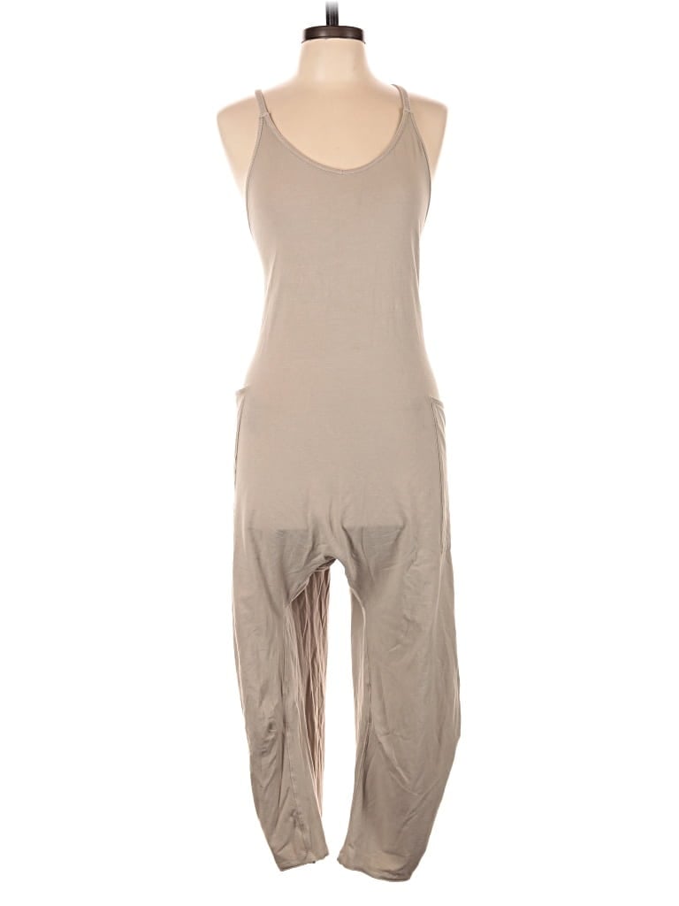 Pre-owned Fp Movement Jumpsuit In Gray