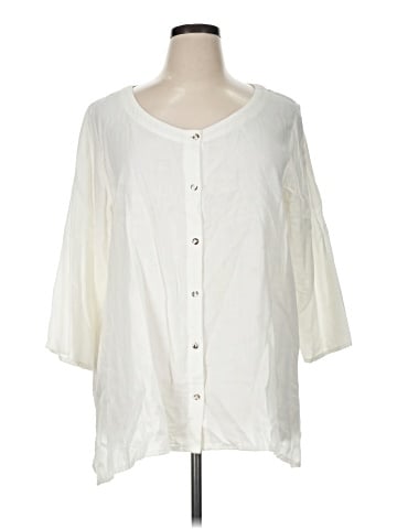 Purejill 3/4 Sleeve Blouse (view 1)