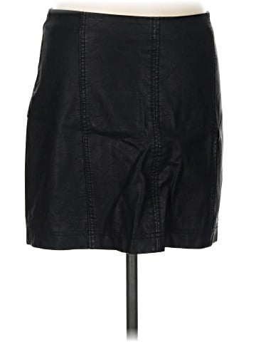 Free People Faux Leather Skirt (view 1)