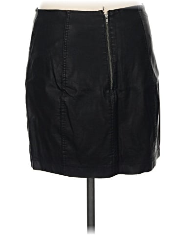 Free People Faux Leather Skirt (view 2)