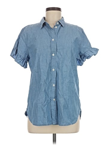 J.Crew Short Sleeve Button-Down Shirt (view 1)