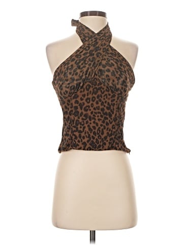 Aqua Sleeveless Blouse (view 1)