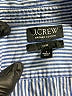 J.Crew Stripes Blue Long Sleeve Button-Down Shirt Size 2 - photo 7