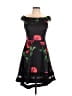 Quiz Black Cocktail Dress Size EU 40 / US 10 - photo 1
