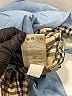 Burberry 100% Cotton Blue Raincoat Size L - photo 5