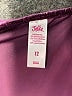 Justice 100% Polyester Purple Dress Size 12 - photo 3