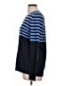 MICHAEL Michael Kors 100% Cotton Stripes Blue Pullover Sweater Size L - photo 5