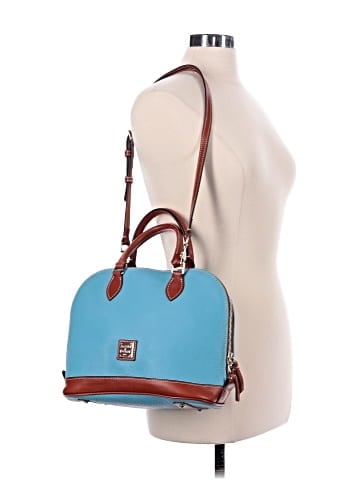 Dooney & Bourke Leather Satchel (view 2)