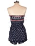 Mudd 100% Rayon Hearts Blue Romper Size XL - photo 2