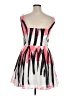 Milly Graphic Pink Cocktail Dress Size 14 - photo 2