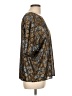 MICHAEL Michael Kors 100% Polyester Gold 3/4 Sleeve Blouse Size L - photo 4