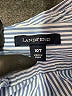 Lands' End Stripes Blue Long Sleeve Button-Down Shirt Size 10 (tall) - photo 7
