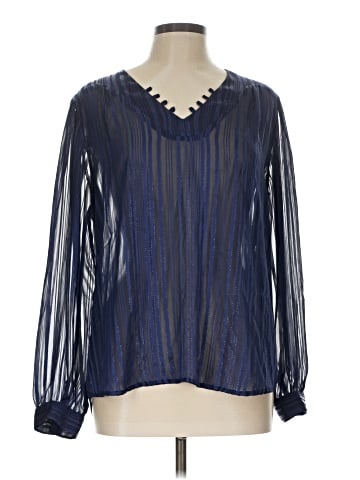 Faded Glory Long Sleeve Blouse (view 1)