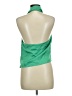 Glam 100% Polyester Green Sleeveless Top Size M - photo 2
