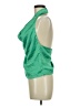 Glam 100% Polyester Green Sleeveless Top Size M - photo 5