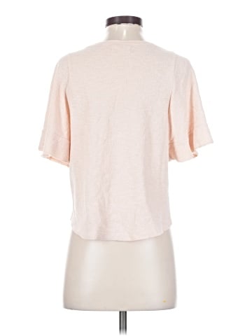 Madewell Texture &amp; Thread Flutter-Sleeve Top (view 2)