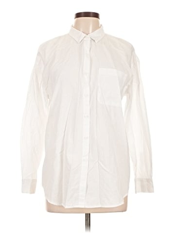 Nine West Long Sleeve Button-Down Shirt (view 1)