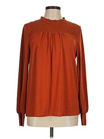 Adrianna Papell Long Sleeve Blouse (view 1)