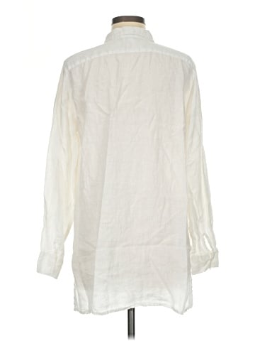 Garnet Hill Long Sleeve Button-Down Shirt (view 2)