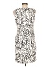 AGB Graphic Ivory Cocktail Dress Size 10 - photo 2