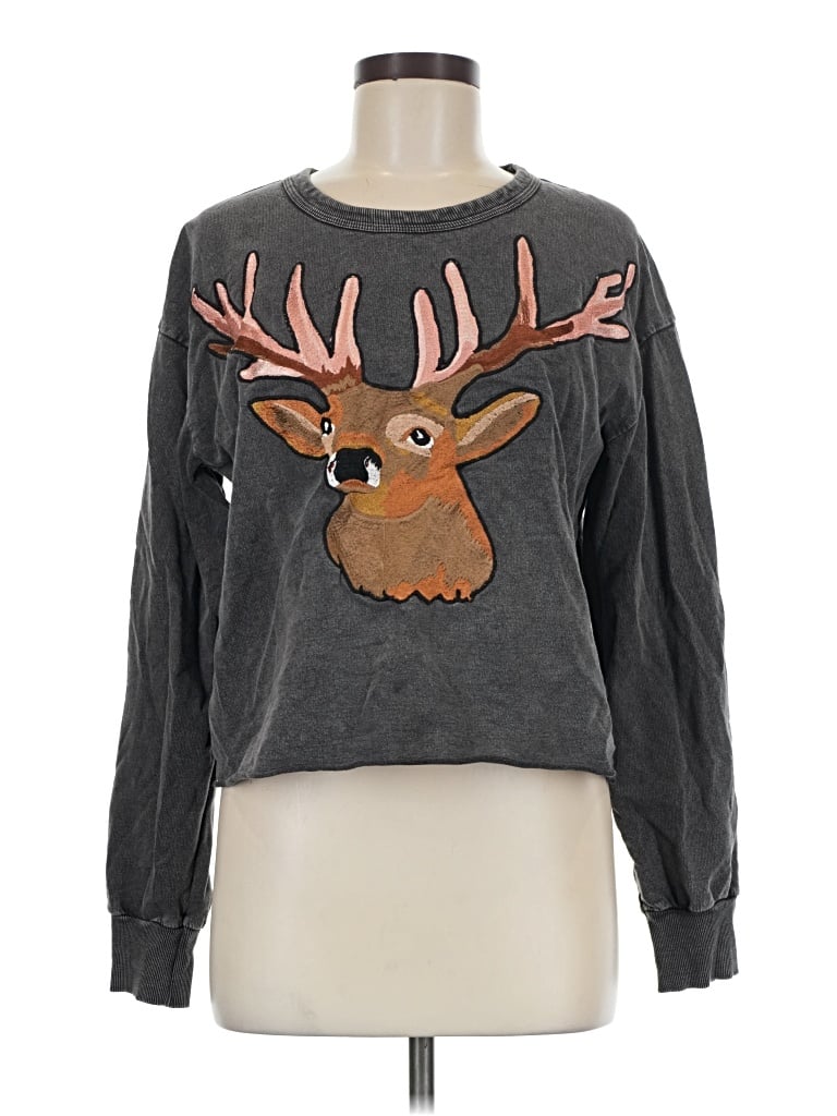 Pre-owned Tiny Long Sleeve T-shirt In Gray