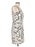 AGB Graphic Ivory Cocktail Dress Size 10 - photo 4