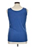 Anne Klein Blue Sleeveless Top Size 1X - photo 2