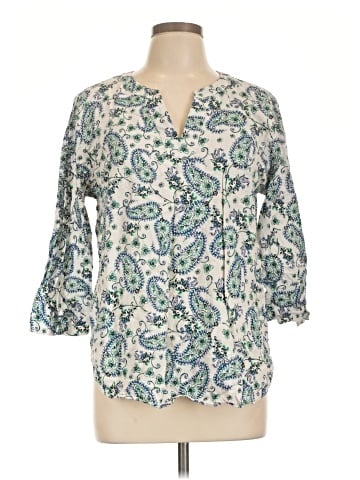Van Heusen 3/4 Sleeve Blouse (view 1)