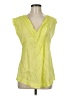 Kenar Yellow Sleeveless Blouse Size M - photo 1