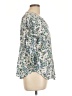Van Heusen Blue 3/4 Sleeve Blouse Size L - photo 4