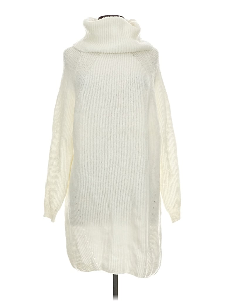 Pre-owned Vici Turtleneck Sweater In Ivory
