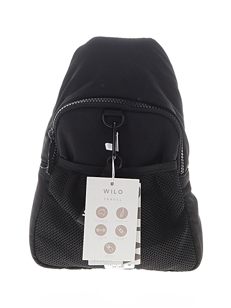 Pre-owned Wilo Backpack In Black